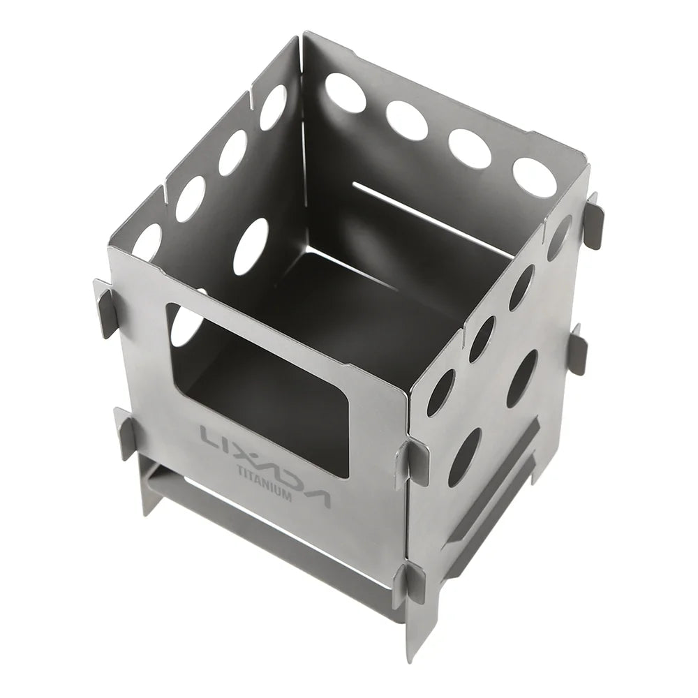 Portable Titanium Folding Wood Stove R52376