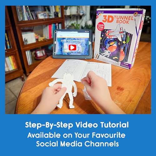 DIY 3D Tunnel Book Kit STEAM Art & Craft Set G51788