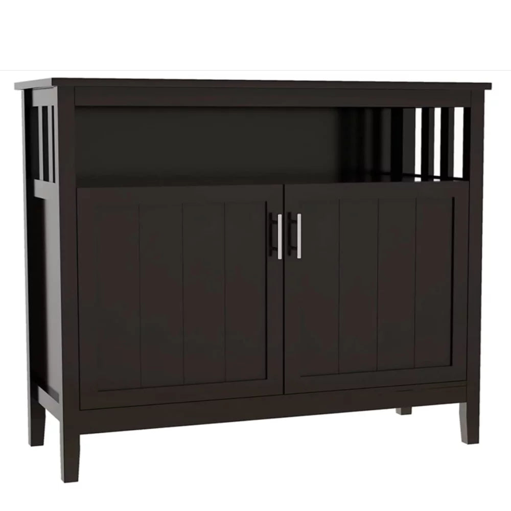 Buffet Cabinet with 2 Doors and Adjustable Shelf P76998
