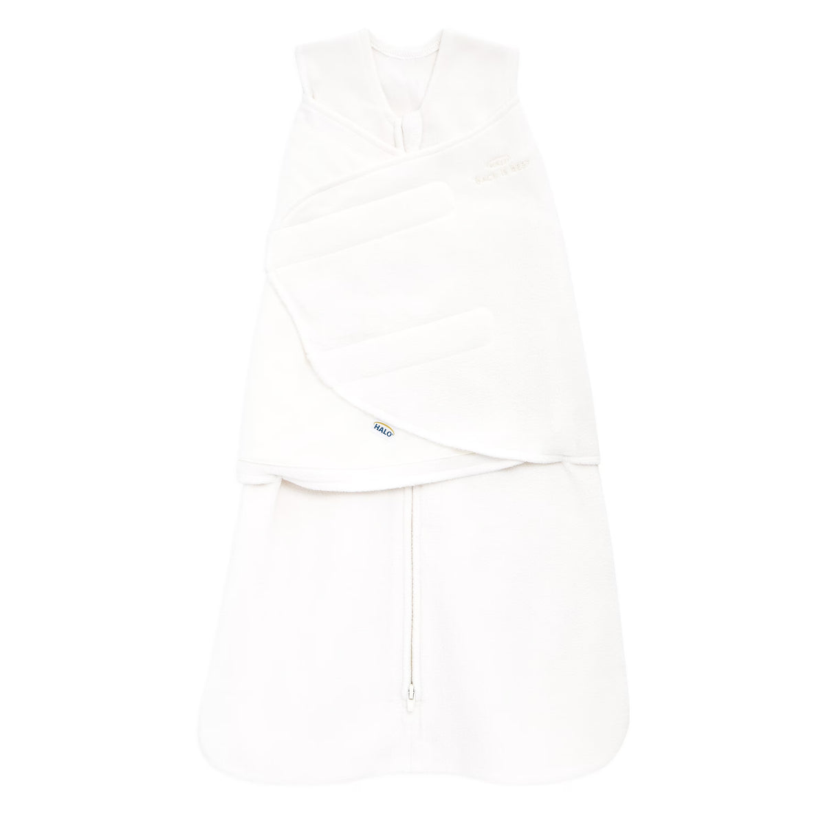 Micro-Fleece Sleepsack Swaddle, Cream, Small V5712