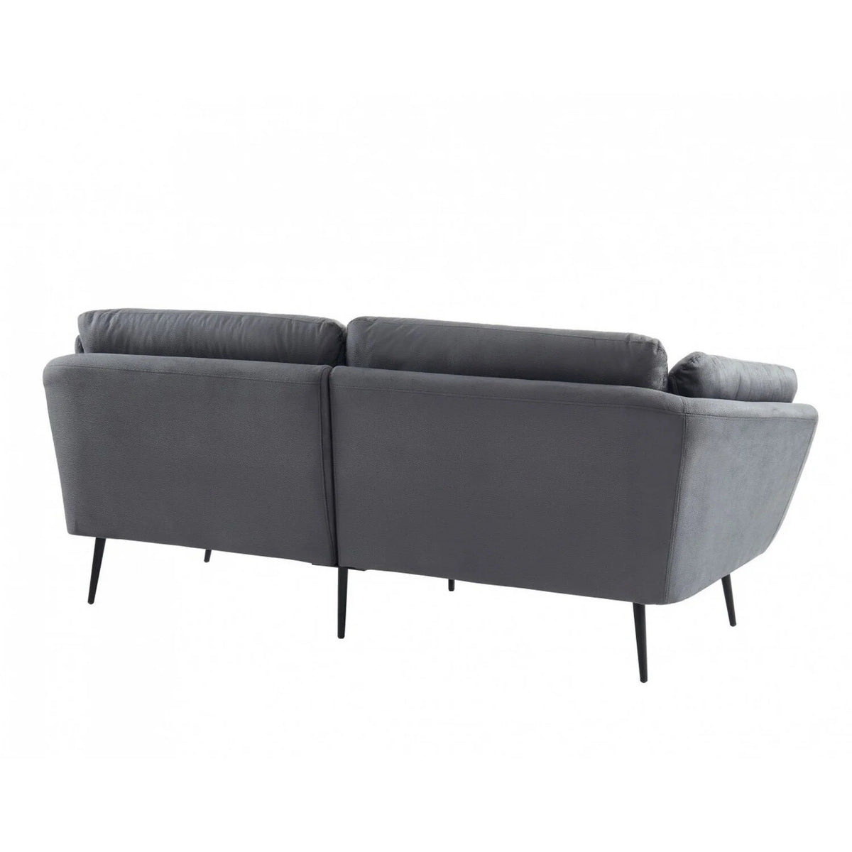 Dark Gray Fabric Upholstered Sofa D31077