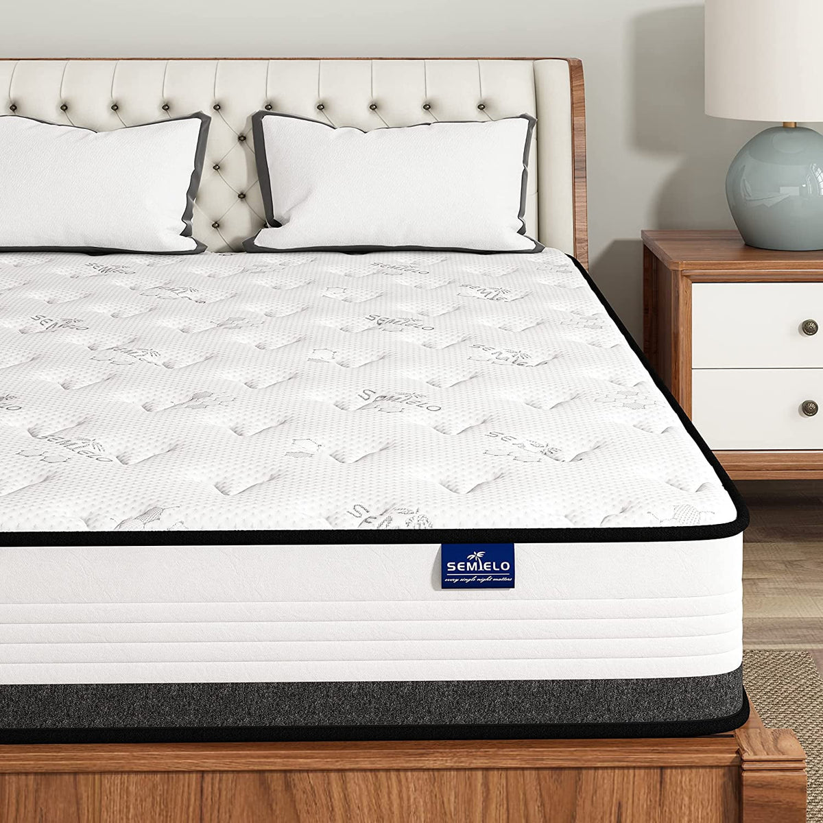 10 Inch Medium Firm Memory Foam Hybrid Mattress K195514