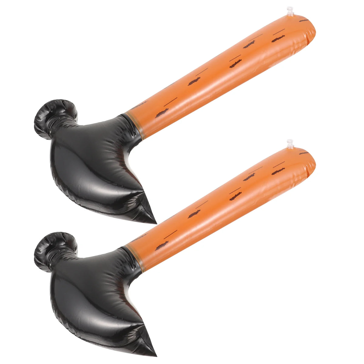 2 Pcs Inflatable Hammer Toy Pvc T563342