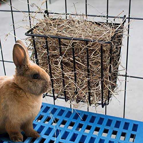 2PCS Rabbit Hay Feeder with Metal Frame L1877