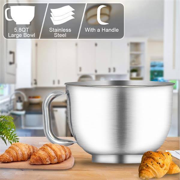 5.8-QT 660W 6-Speed Tilt-Head Stand Mixer N613661