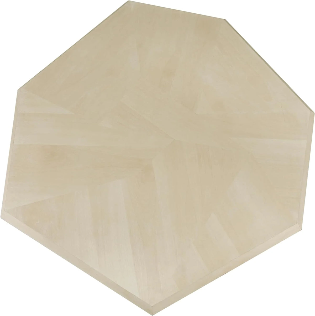 Hexagonal Natural Wood Table D226
