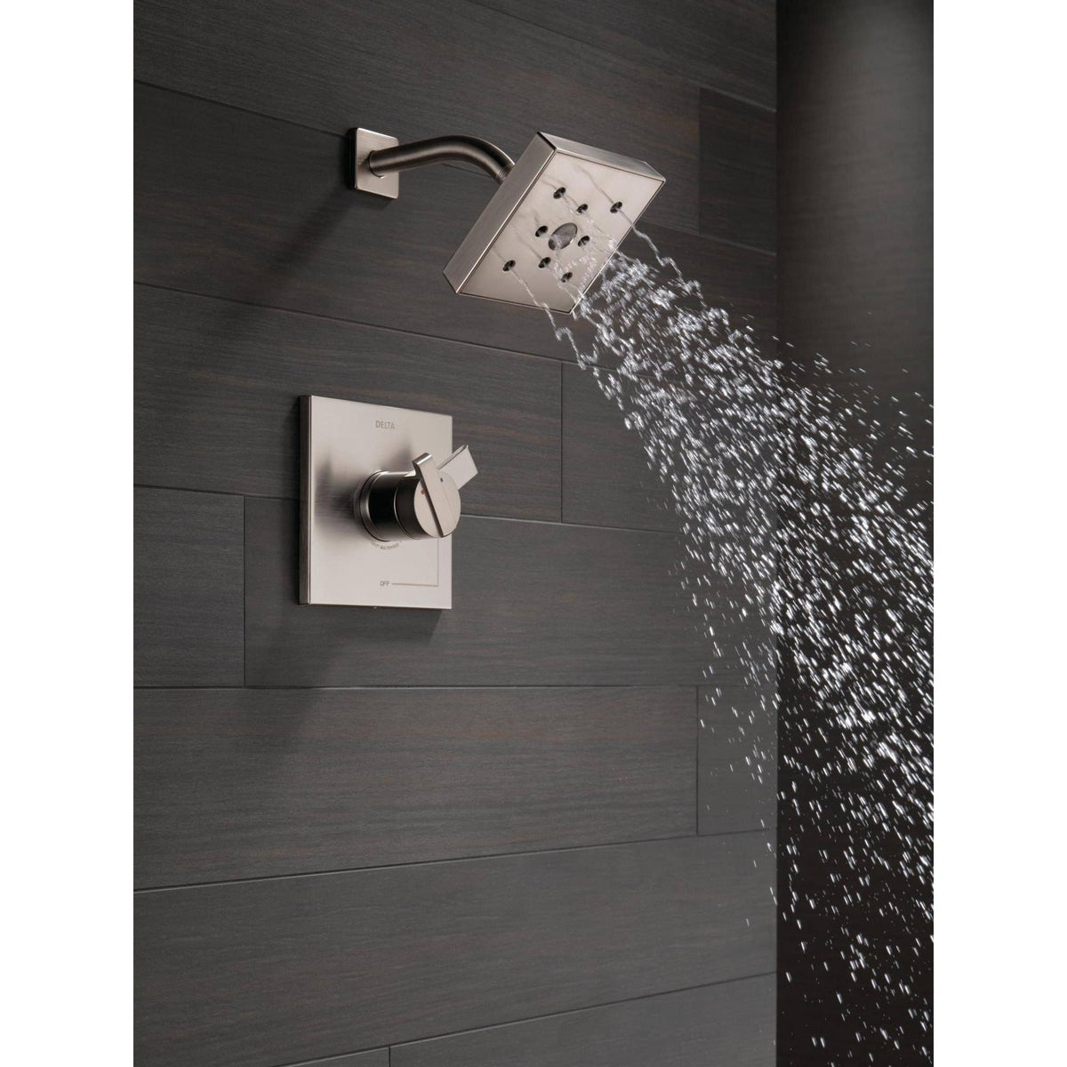 Stainless Single-Setting Raincan Shower Head P96304