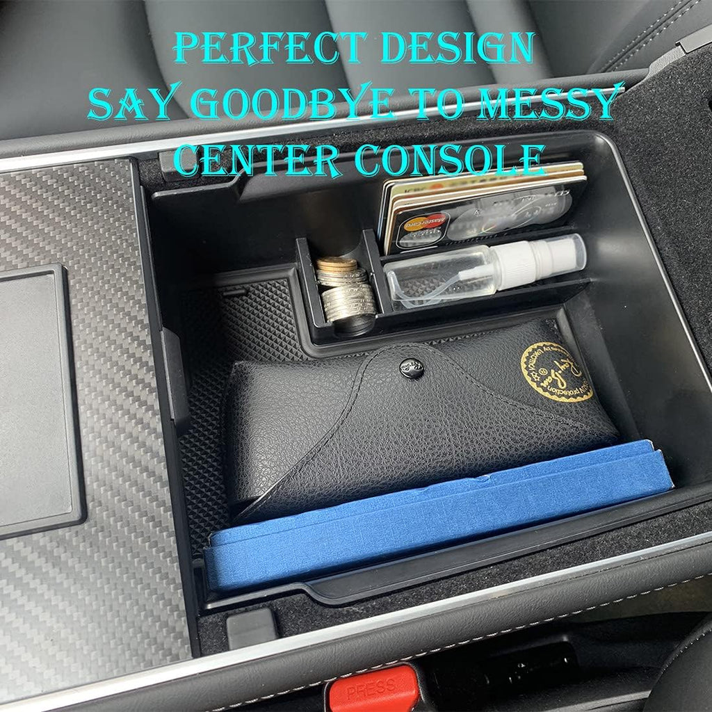 Center Console Organizer Tray Storage Box ABS Material 3PCS Pack of 2 J54510