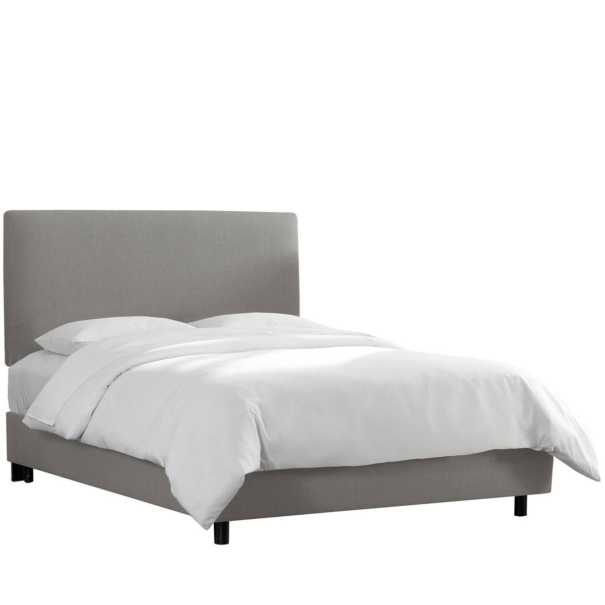 Navy Twin Microsuede Bed O467178