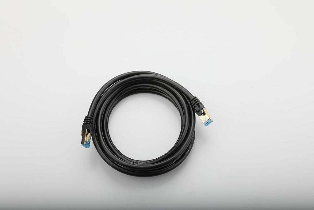 Outdoor Cat 7 Ethernet Cable 150 ft Double Shielded SSTP 10Gbps 600MHz 26AWG Heavy-Duty Ethernet Patch Cable H3072