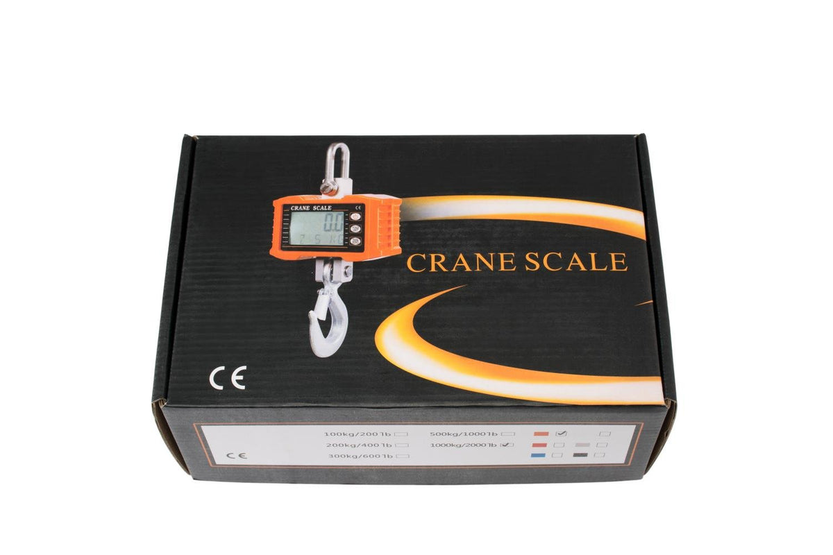 1000kg/2000lb Digital Hanging Crane Scale W156777