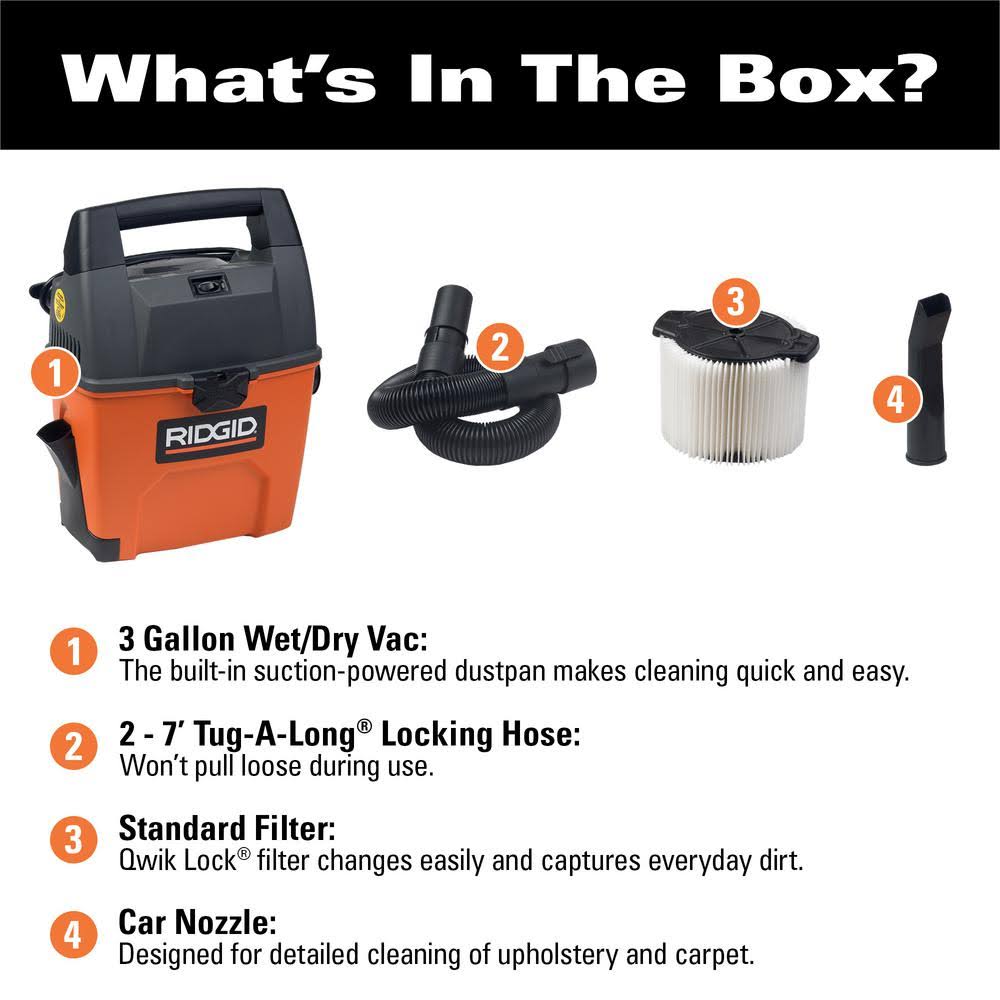 Wet/Dry Handheld Vacuum N2488