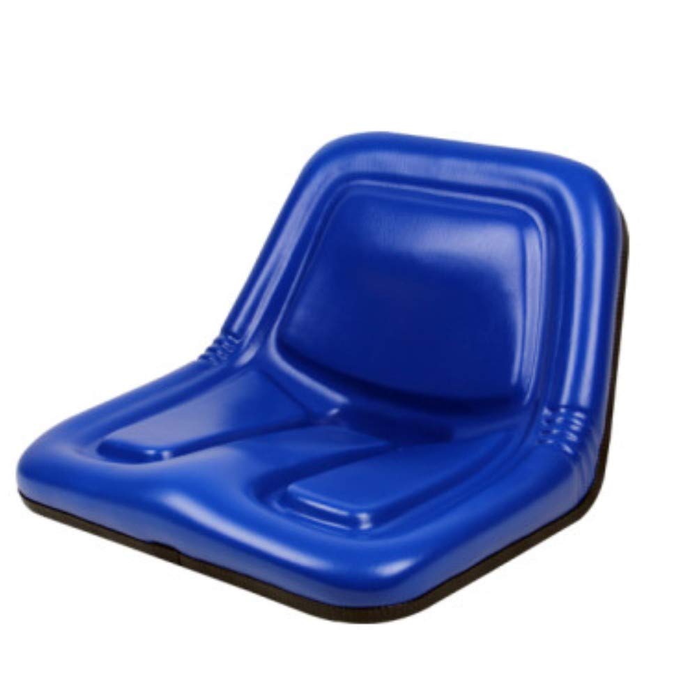 Blue Tractor Seat with Dual Drain Holes U313