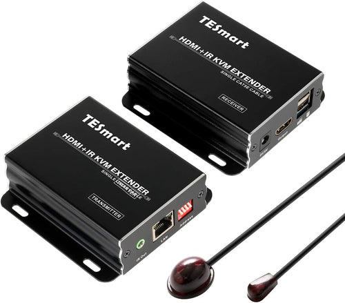 1080P HDMI KVM Extender over IP Cat5e Cat6 with IR Pass Through B34578