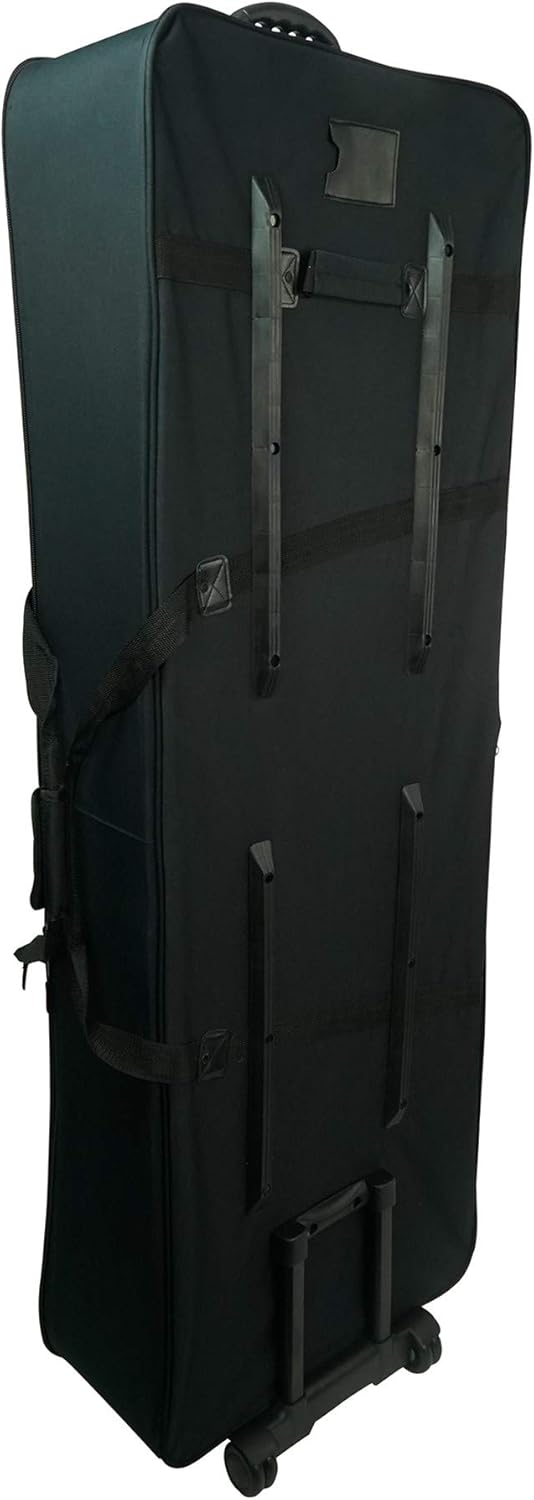 Rolling Bag 61 Slim Keyboard Case with Wheels and Large Pocket T720415