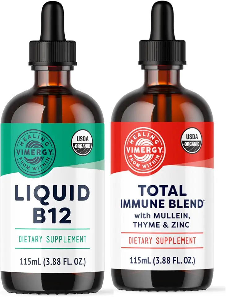 Liquid B12 and Total Immune Blend Bundle C442