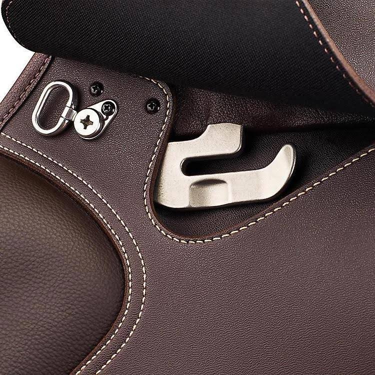 Black 16.5 Jump Saddle Q824