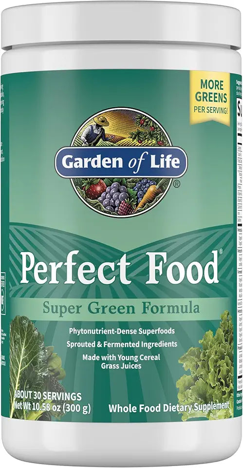 Super Green Formula Superfood Powder Supplement D24724