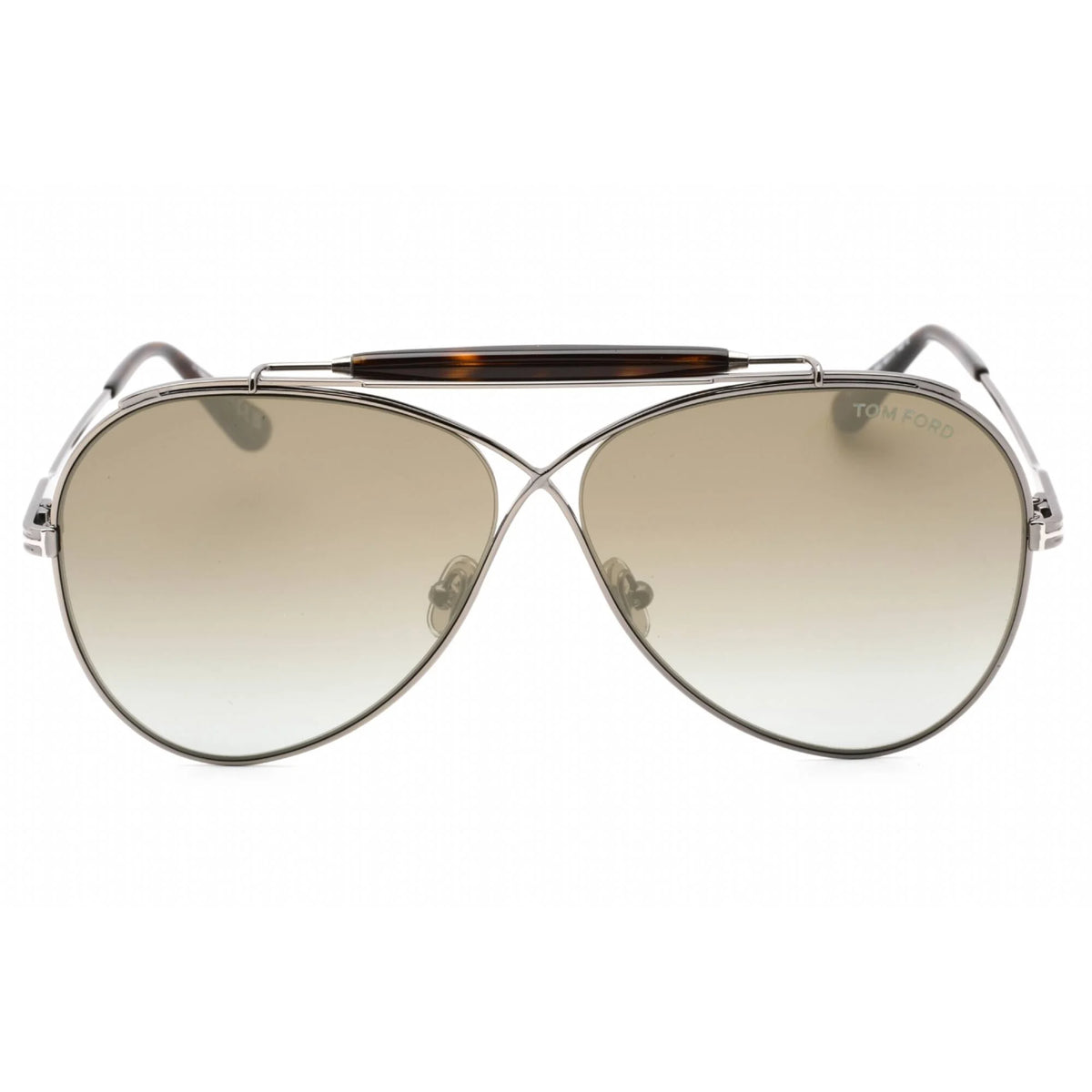 Brown Gradient Pilot Sunglasses X605610