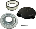 Black Steel Air Cleaner Set C627371
