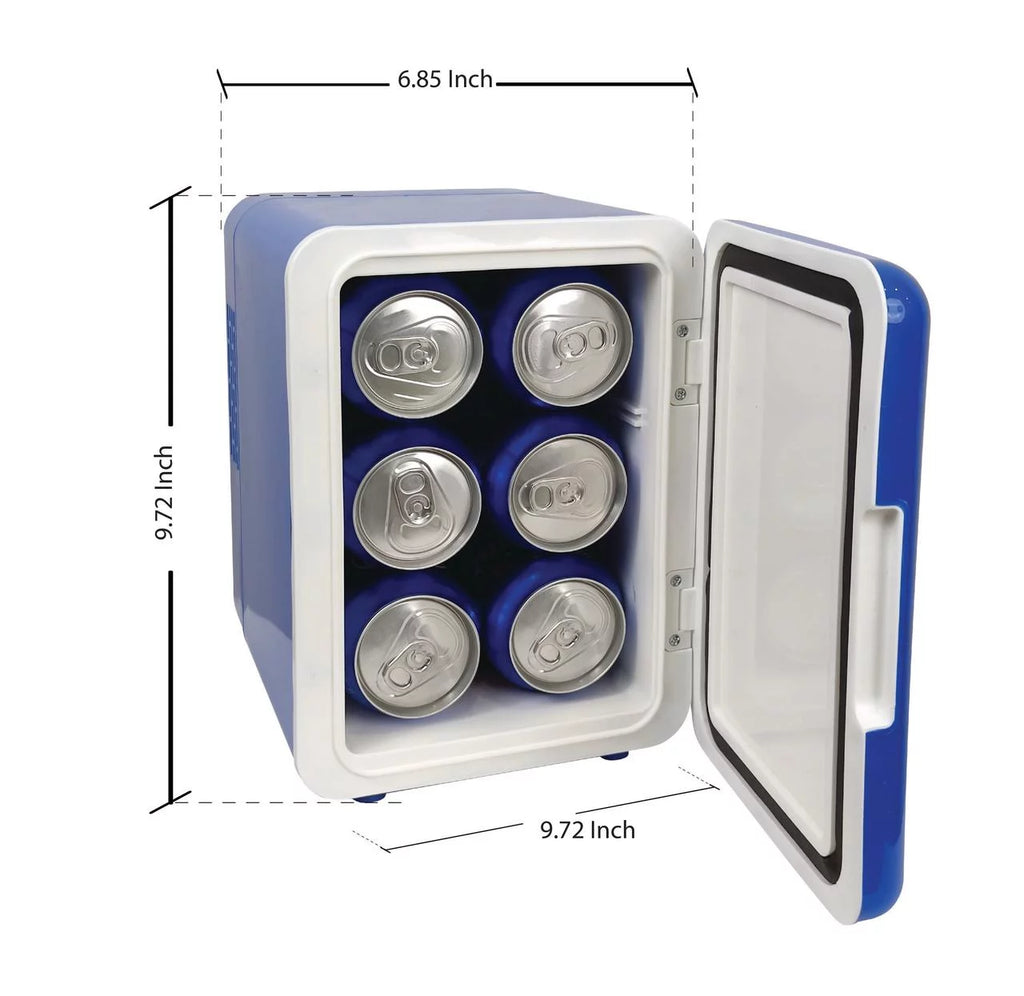 Blue Mini Beverage Cooler E281