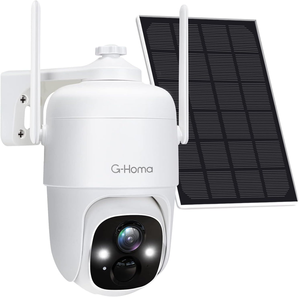 Solar Powered Wireless 360° PTZ Security Camera B50579