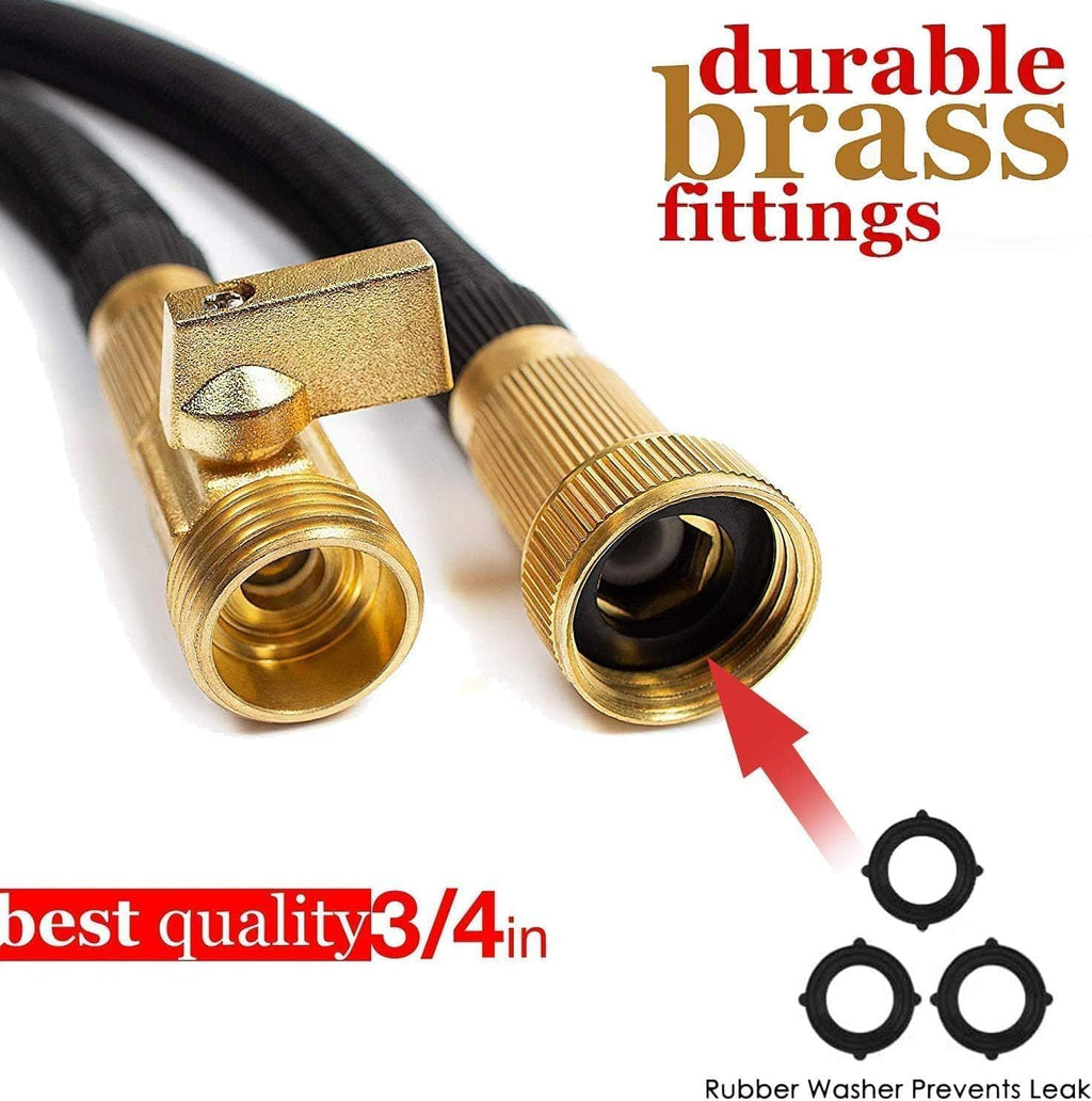 100FT Expandable Garden Hose with 10 Function Spray Nozzle O456090