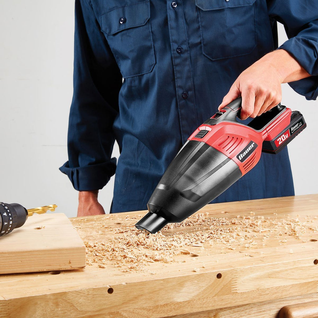 Cordless Hand Vacuum with Floor and Crevice Tools B297317
