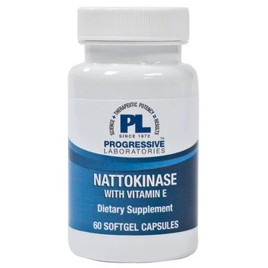 Nattokinase with Vitamin E 60 softgel capsules R9143