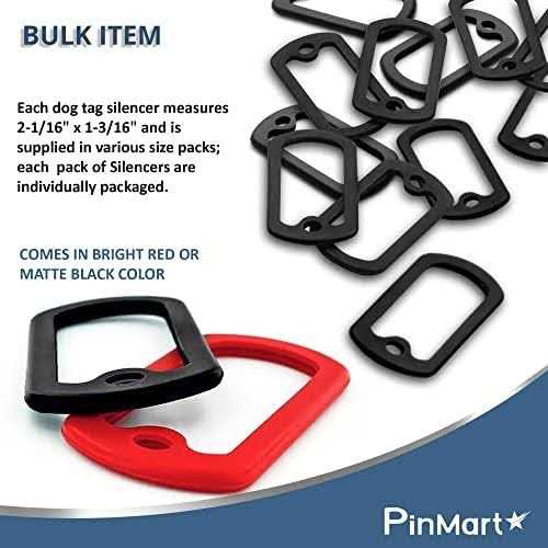 Silicone Rubber Dog Tag Silencer J382