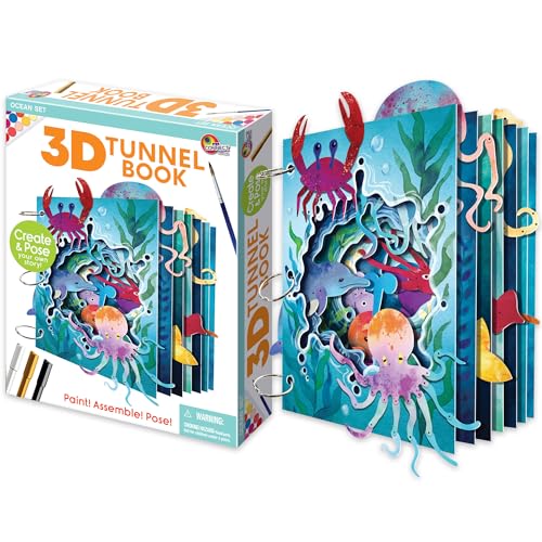 DIY 3D Tunnel Book Kit STEAM Art & Craft Set G51788