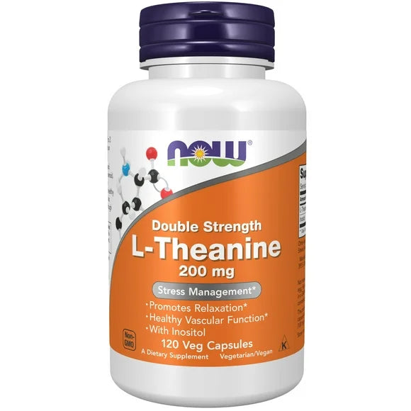 L-Theanine 200 mg with Inositol 120 Veg Capsules A945