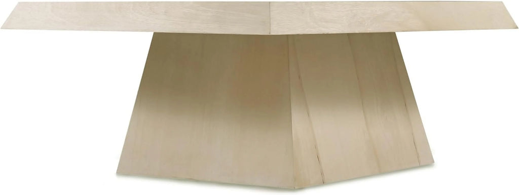 Hexagonal Natural Wood Table D226