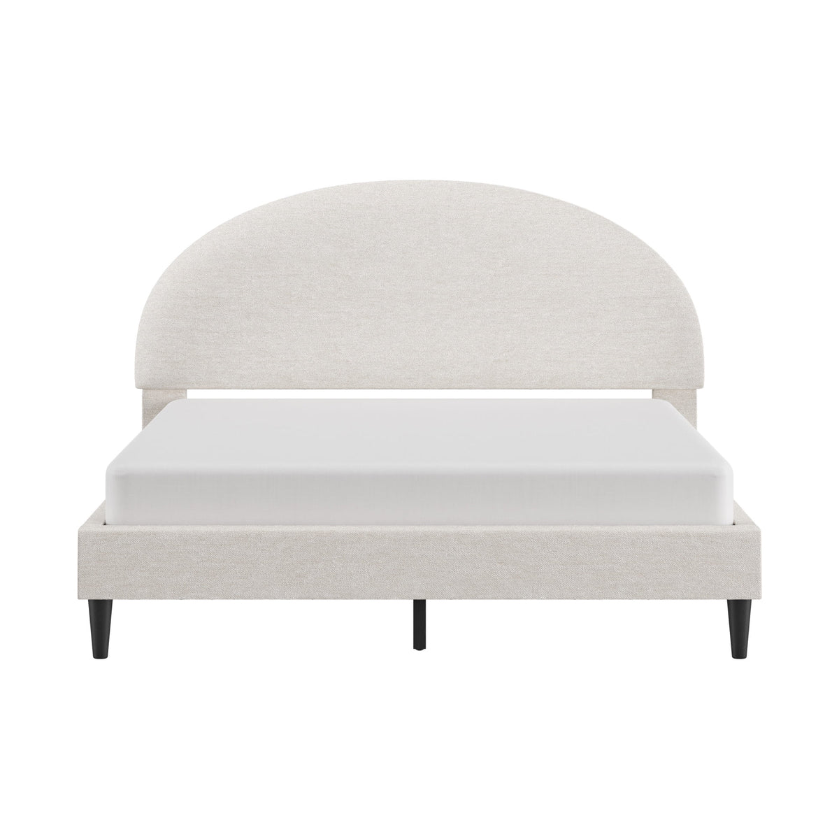 Queen Upholstered Platform Bed L7957