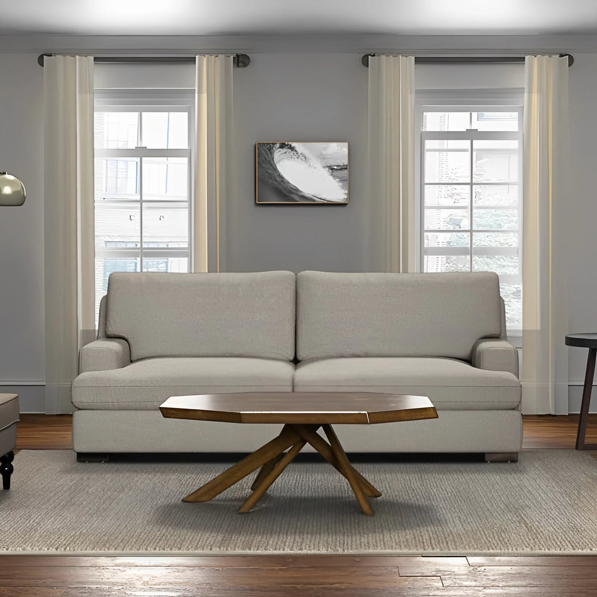 Solid Wood Coffee Table F324