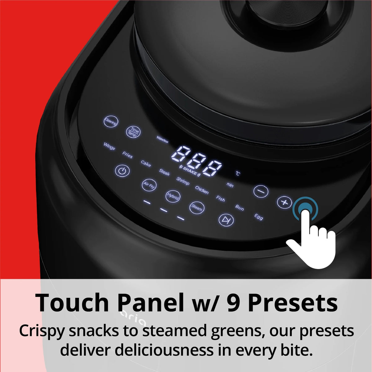 5Qt Steam Air Fryer with Touch Interface L564298