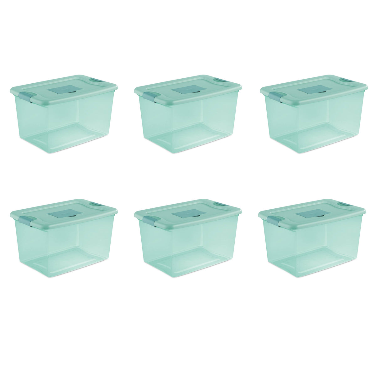 64 Qt Aqua Tint Case of 6 W61351