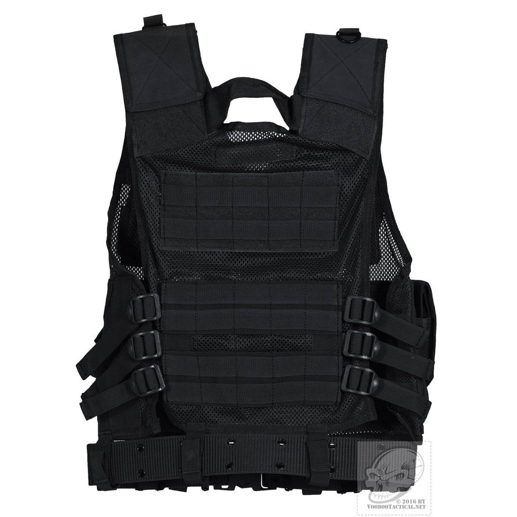 Black Entry Assault Vest F764