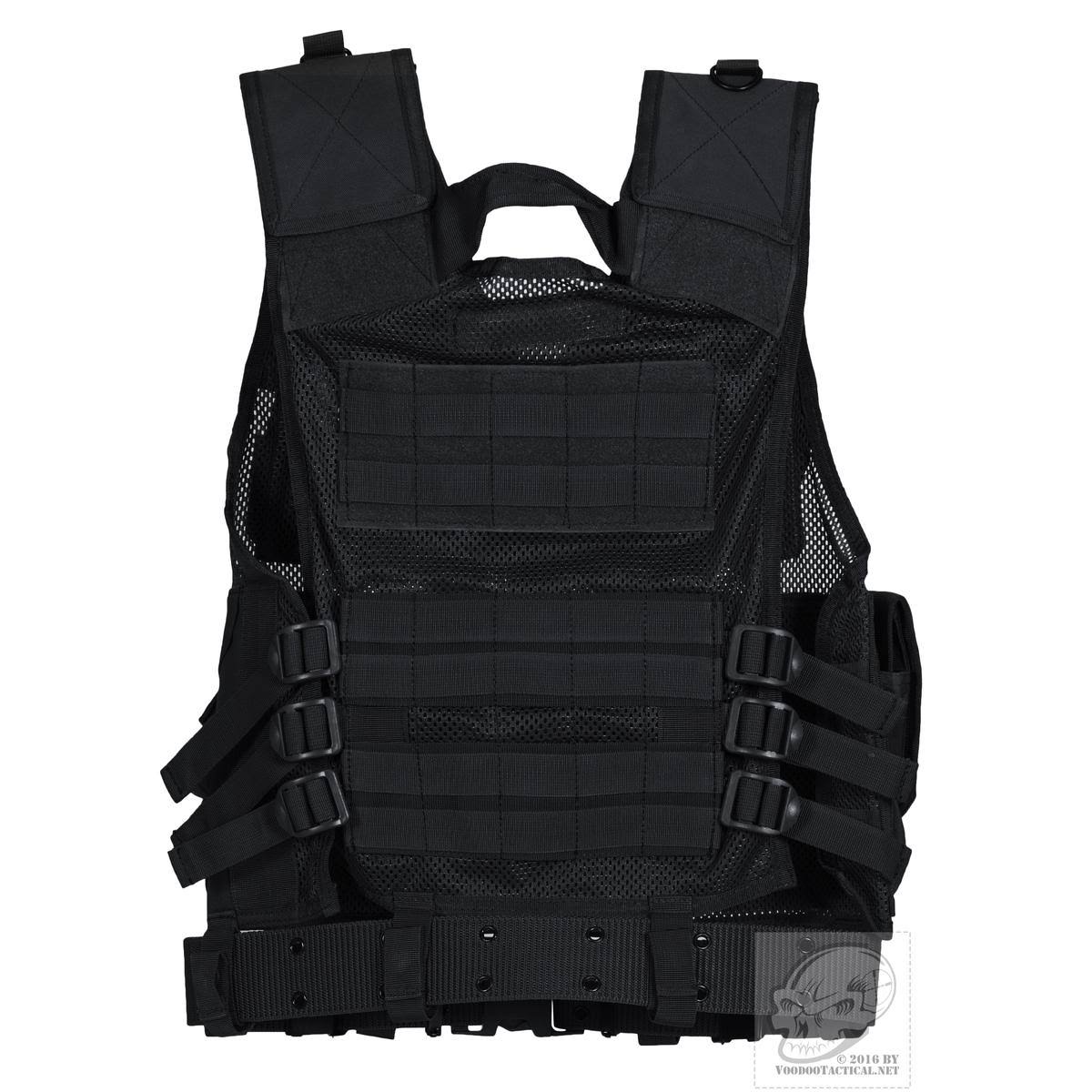 Black Entry Assault Vest F764
