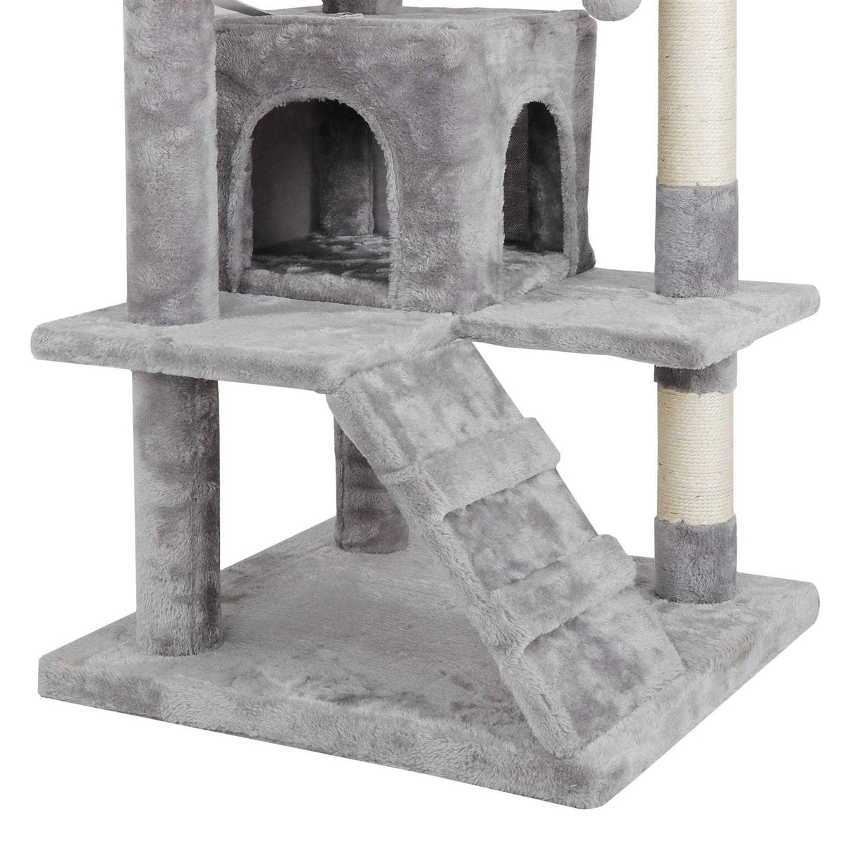 Cat Tree Multi-Levels Condos Scratching Post Tower D49579