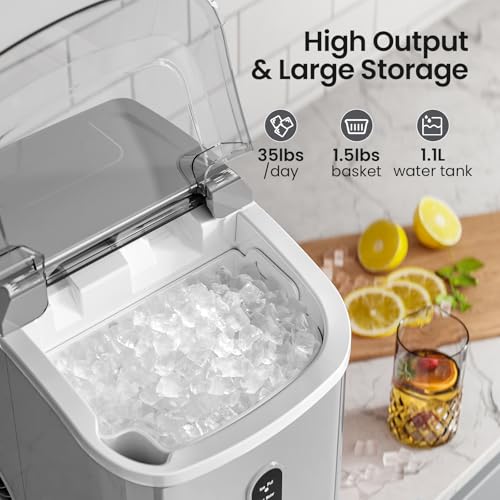 Black Portable Nugget Ice Maker Z68860