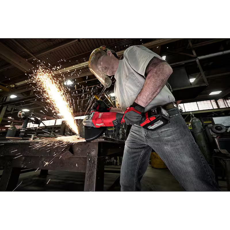 18V Lithium-Ion Brushless Cordless Angle Grinder Q494