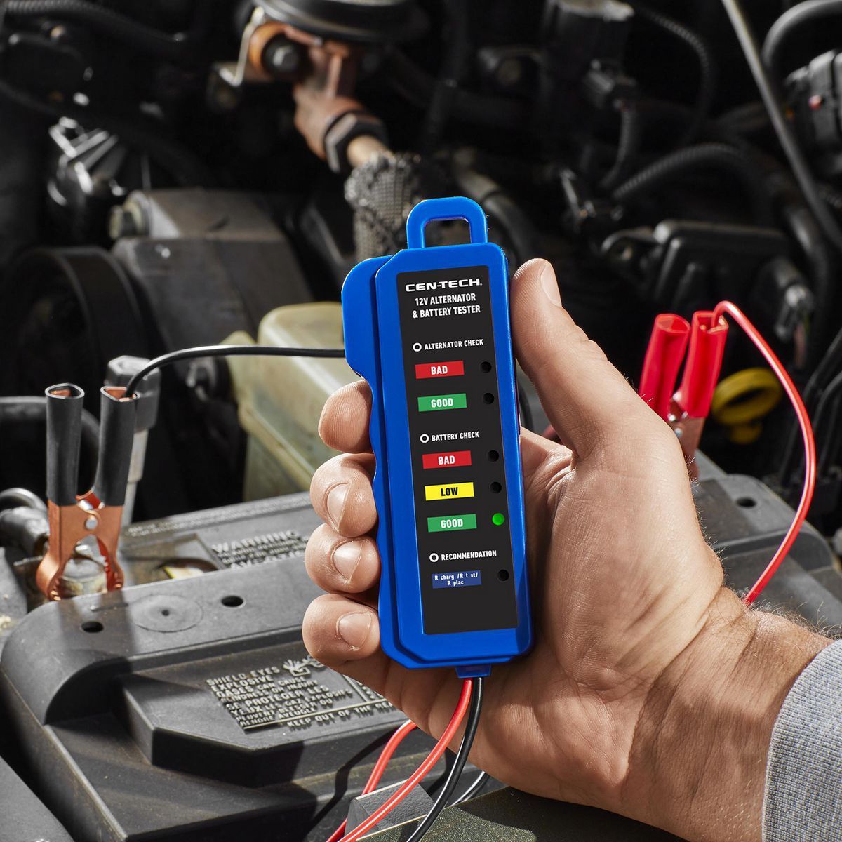12V Alternator/Battery Checker F82259