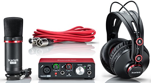 2-in, 2-out USB Audio Interface with XLR Cable X7528