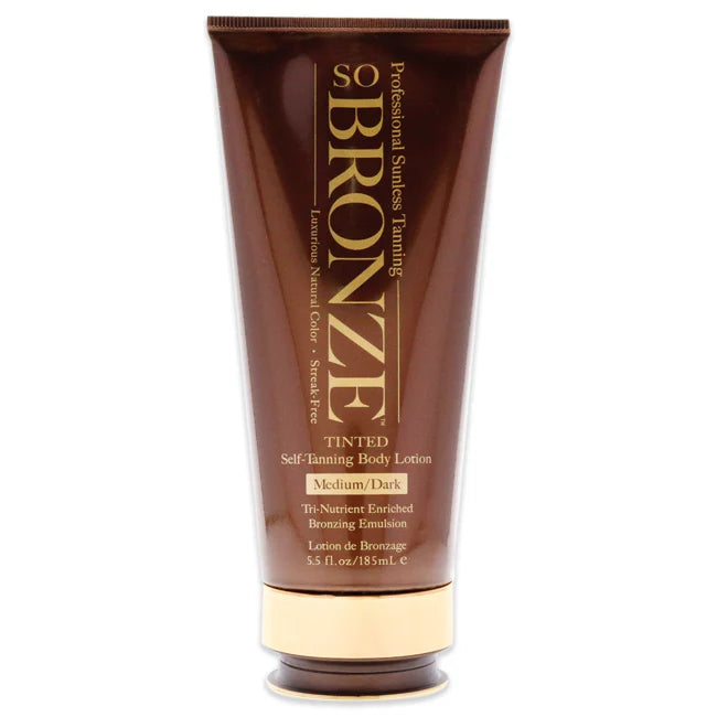 Medium to Dark Sunless Tanning Body Lotion 5.5 oz X7029