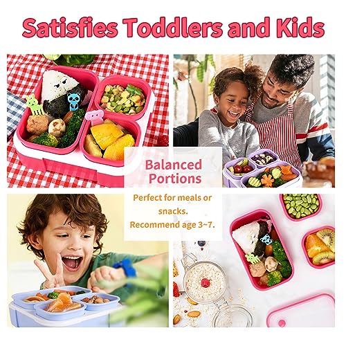 2 Pack 3-Compartment Bento Box Q34852