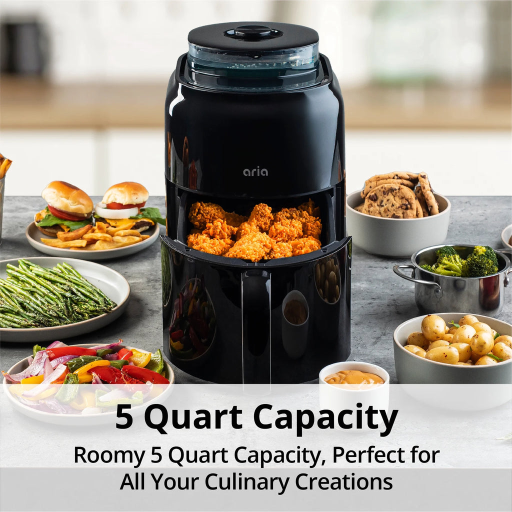 5Qt Steam Air Fryer with Touch Interface L564298