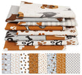 8 Pc 100% Cotton Pre-Cut Quilting Fabric W8931