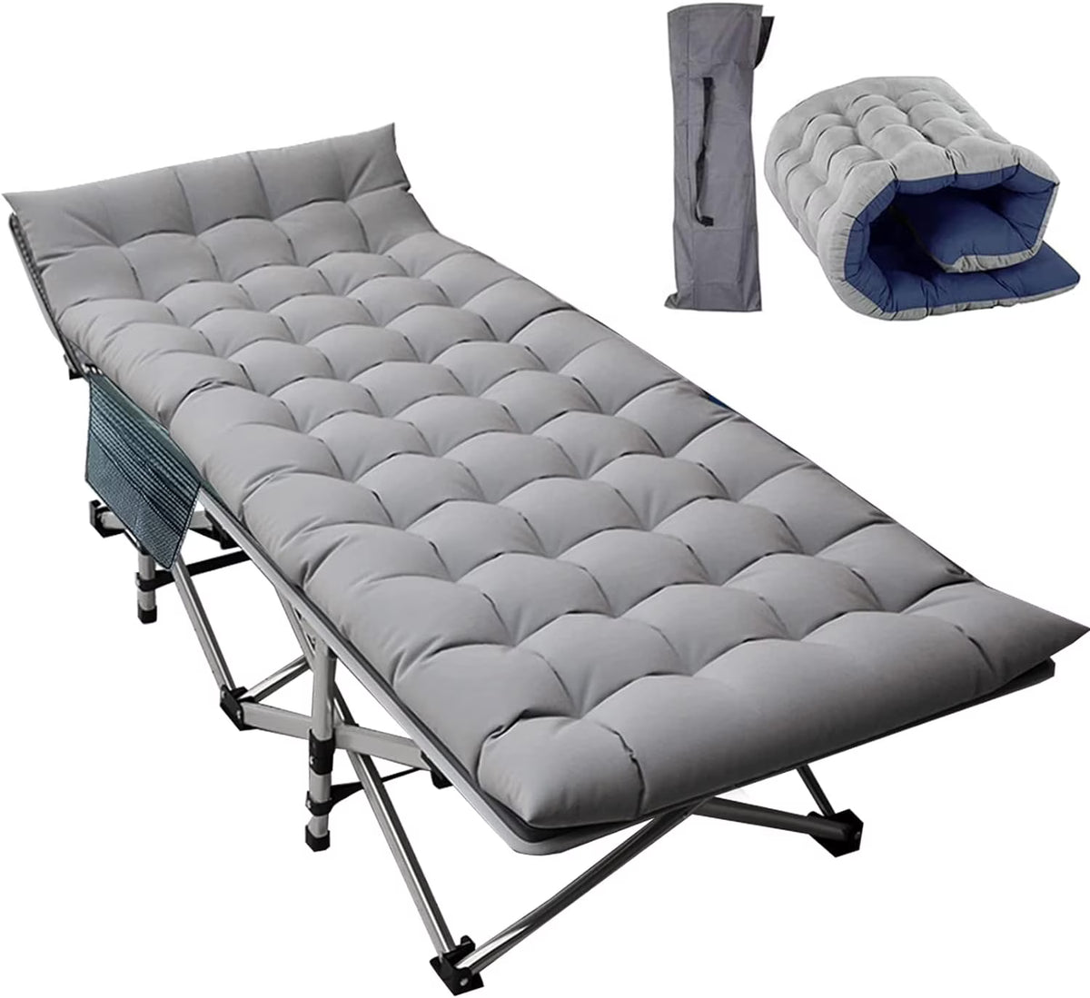 Folding Camping Cot with Carry Bag Z701478