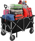 Folding Wagon Utility Cart with Wheels M895